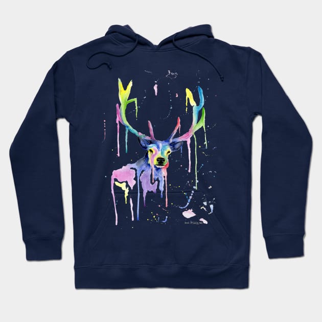 Stag Hoodie by sarahstribb